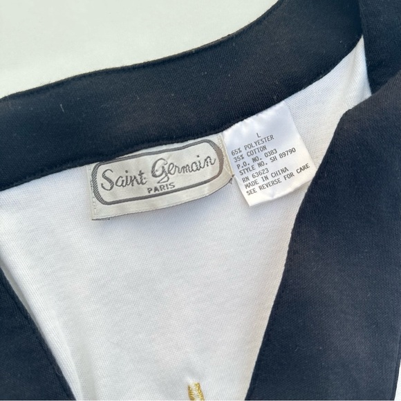 Vintage Retro 80s 90s Bright Color Embroidered Cardigan, Women’s Size Large - Picture 4 of 9